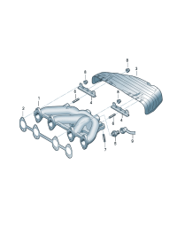 06A253033BF-MANIFOLD ASSY-EXH.,*