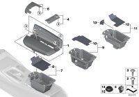 51166834579-Armrest, deposit box center