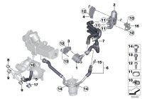 11538843815-AUXILIARY WATER PUMP BMW B46,B47,B48