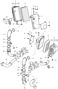 95560612300-AIR MASS SENSOR-PORSCHE