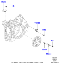 F8RP7H103AA-Sensor assy-engine speed, YL8P-A *, YL8P-B *, YL8P-E *, 3L8P-H *, 3L8P-E *, 3L8P-F *, 3L
