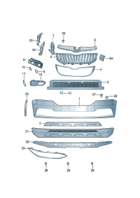 57D853651B-GRILLE RADIATOR