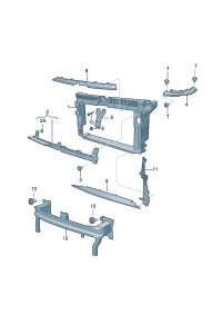 22G805588B-Bracket, cowl top
