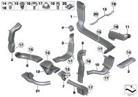 51166950085-Cover, rr heater piping