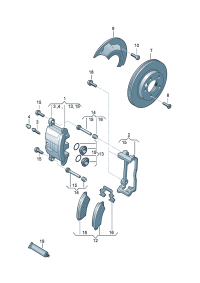 2H0615301A-BRAKE DISC FRT-C(W203)