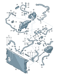 4H0121101AG-WATER HOSE