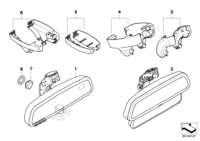 51169225978-Mirror EC/LED indicator/GTO/FLA