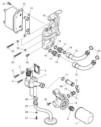 07V117022-OIL COOLER-ENG.OIL-VW/SKODA