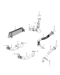 68102118AA-Cooler comp., air