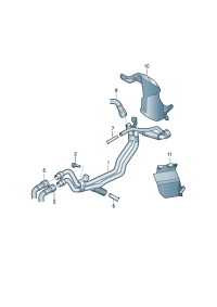 7N0815097M-Coolant pipe