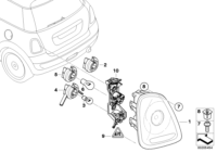 63212757009-Taillight lh