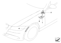 63137838540-Additional turn lamp rh