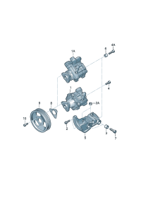 4H0145156S-STEERING PUMP 120B-PANAM