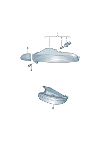 35D953041A-TURN SIGNAL/A8/S8/09