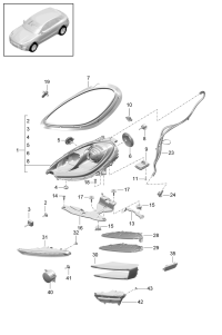 95B953049A-TURN SIGNAL/A8/S8/09