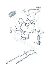 427260706-COOLENT HOSE-FRONT-AUDI-Q7/Q8