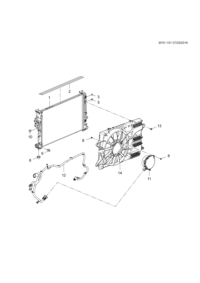 23299269-Harness, eng cooling fan