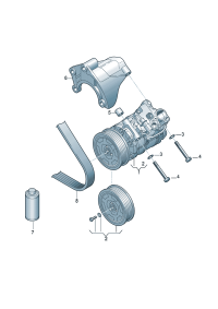 4F0260805AF-COMPRESSOR,AIR CON