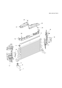 42732566-Spacer, radiator