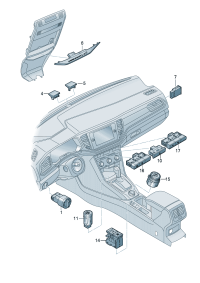 2GD919068-Cover Sensor, sun