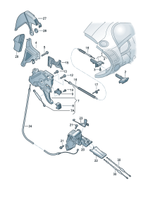 4L1711814-Mechanism assy-operating Cooperate as needed: