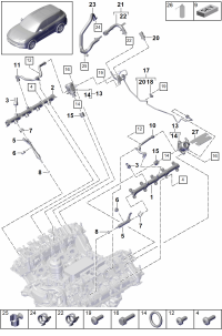 9A790605410-Sensor assy-pressure Deprecated parts