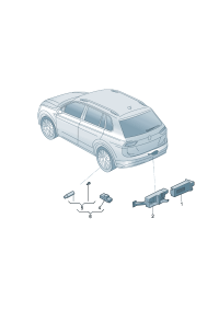 30D907273-Monitor, tire pressure Cont unit  D-14.02.2022