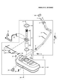 24543037-TUBE ASSY-FILLER