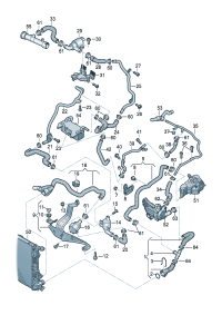 4H0121055AA-WATER HOSE