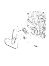 12605492-IDLER COMPL-BELT