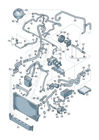 6R0121051H-Coolant hose