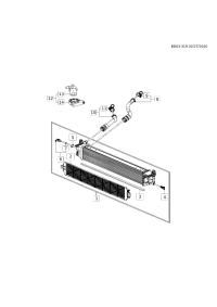 42745113-Radiator (LTR, CONTI, sensor, china) (including 2-6)