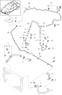95810640230-Coolant hose