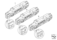 64119310449-Operating panel-a/c auto