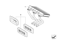 64116968204-PORSCHE CAYENNE OILCOOLER 2007