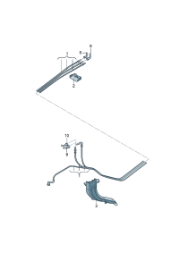 5QD200059R-Fuel pipe set