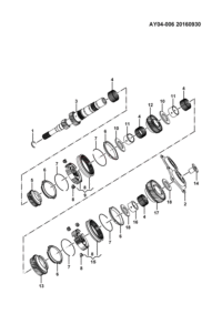 23511846-SHAFT, INPUT