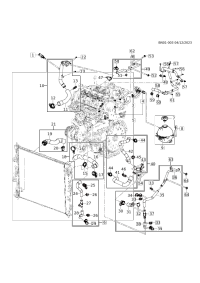 85119860-Hose, radiator reserve tank