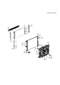 84672586-Seal, radiator air side