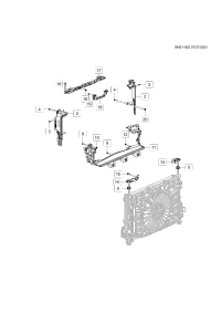 84207662-Deflector-air side upper (inc.3)