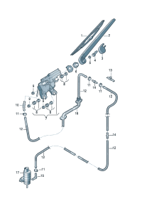 4L0955425-Wiper blade