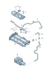 03C103560AC-HOSE, VENTILATION