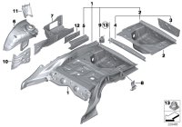 41007263825-Extension wheelhouse rear lh