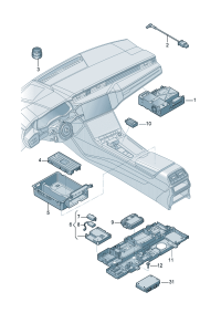 4KE035284E-Module-emergency calling Cont unit  CONBOX HIGH CHINA
