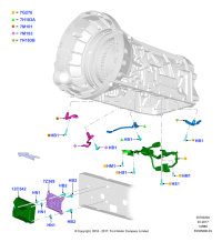 HL3Z12B565FBNP-Module assy-computer, F-150