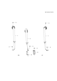 39104693-Retractor, rr s/belt (ink black)