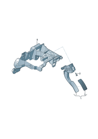 4M1723523D-Pedal-accelerator Module