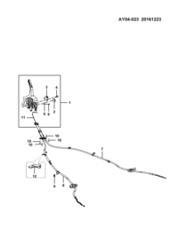 23576922-Cable assy-parking rr