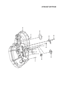 23524255-Seal, oil (for tangshan transmission F625)