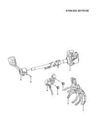 23524343-Console assy-t/m F625